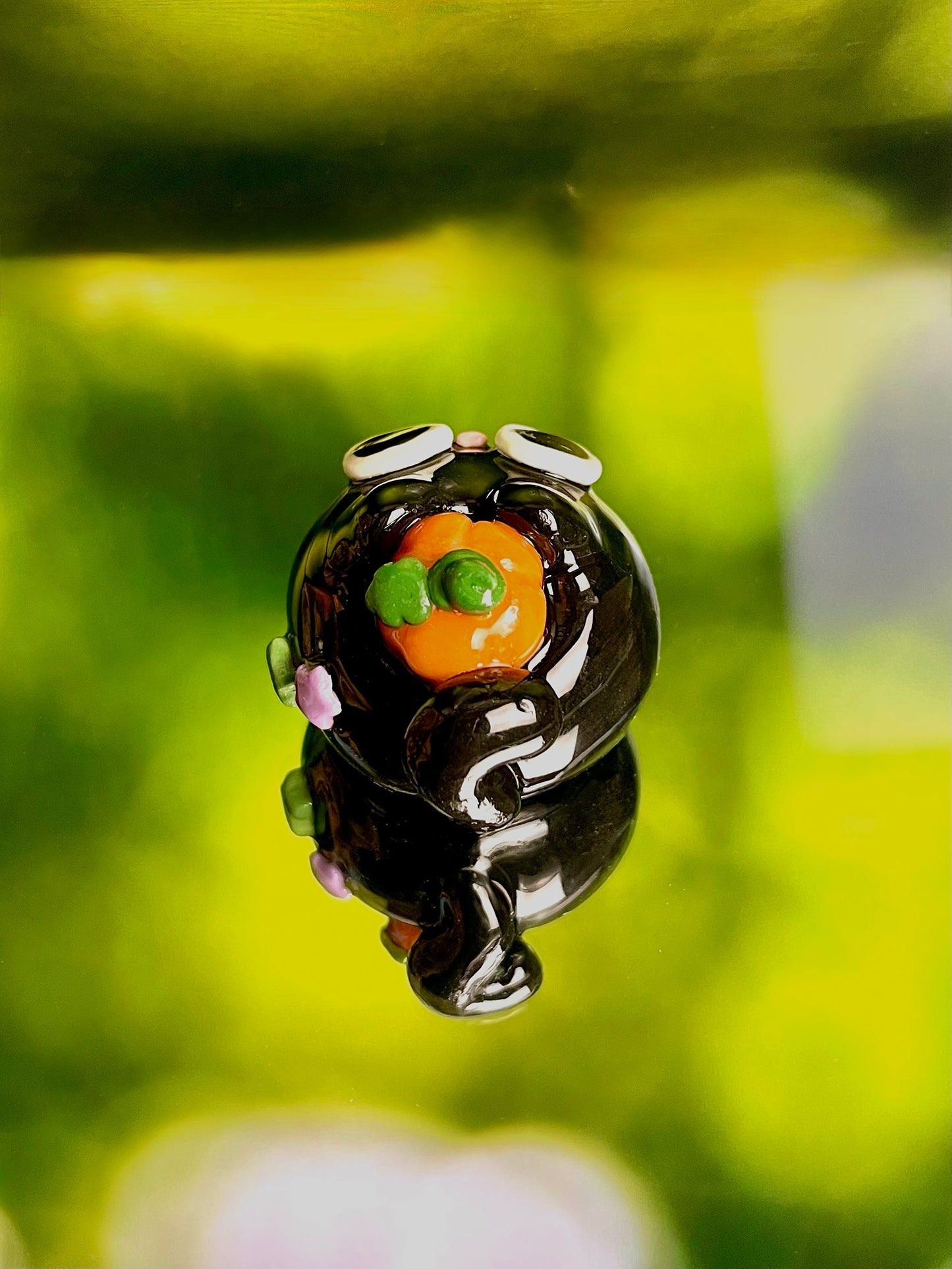 Pudge - Pumpkin Cat Desk Buddy