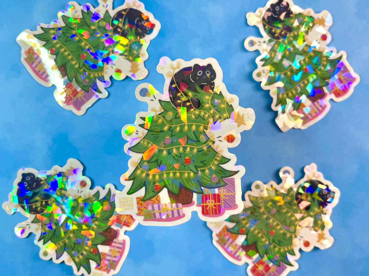 Christmas Pudge Vinyl Art Sticker