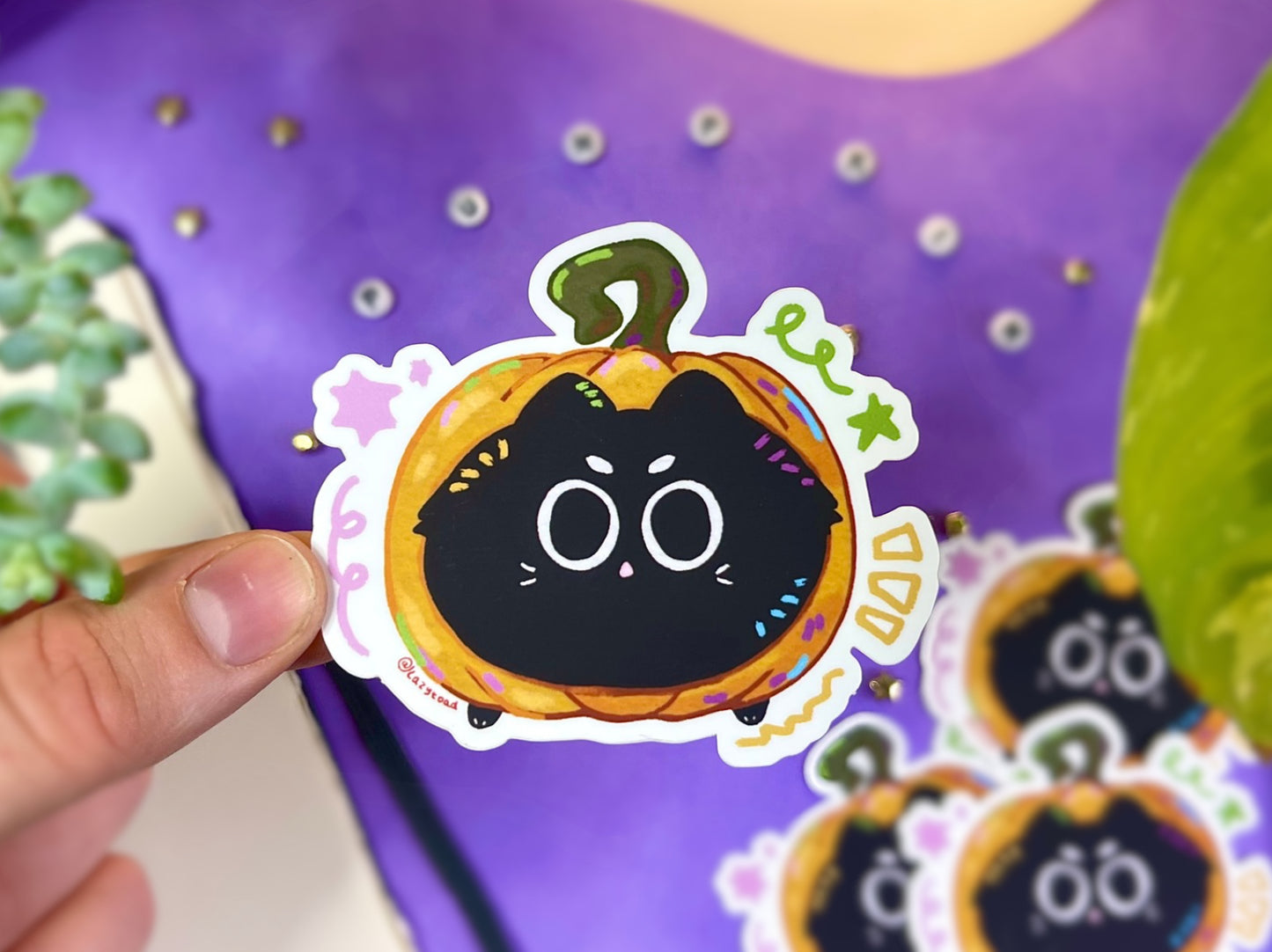 Pumpkin Pudge Sticker